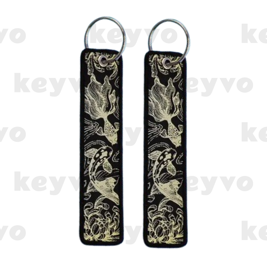 Golden Dragon Keychain